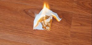 Chống cháy sàn vinyl điểm lợi thế hơn các sản phẩm khác