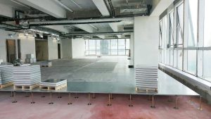 Cải tạo không gian trong ứng dụng sàn nâng