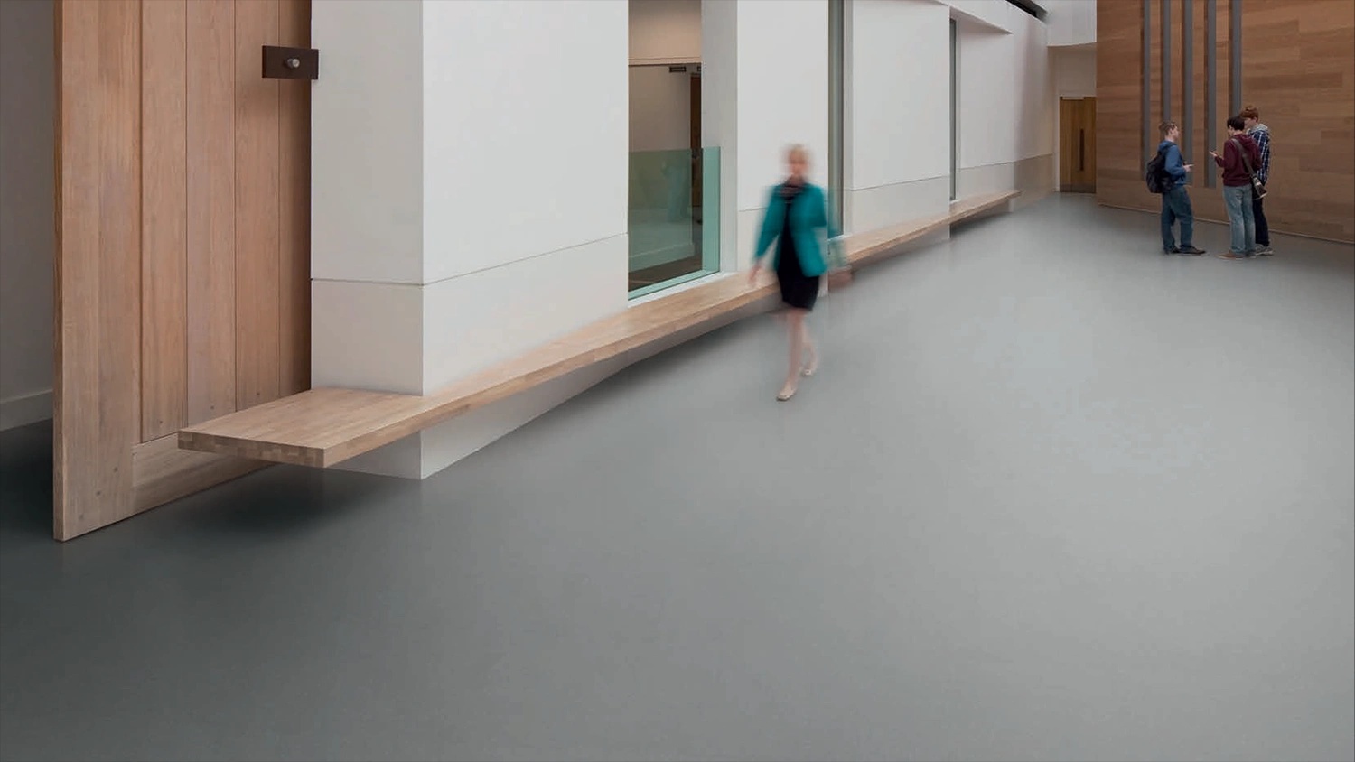 Giảm tiếng ồn của sàn vinyl trong khu vuc trọng điểm