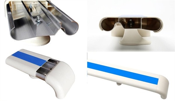 cấu trúc hệ bền vững khi có khung đỡ thanh tay vịn