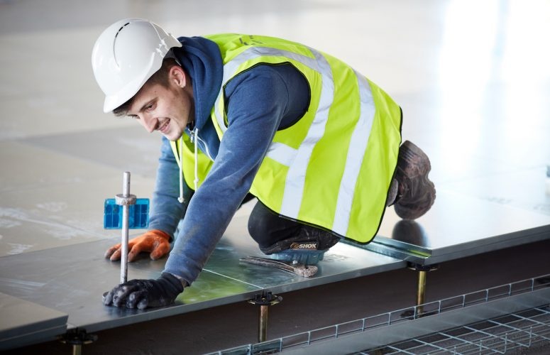 nguy cơ sập hệ sàn nâng do thi công