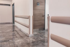 kết hợp thanh tay vịn và thanh ốp góc