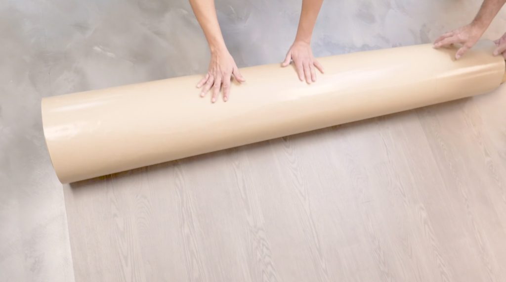 Tính linh hoạt từ vật liệu tạo nên độ uốn dẻo của sàn vinyl