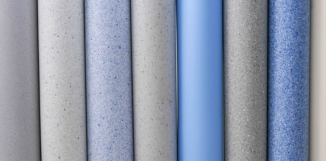 sàn nhựa vinyl dạng cuộn cho dự án