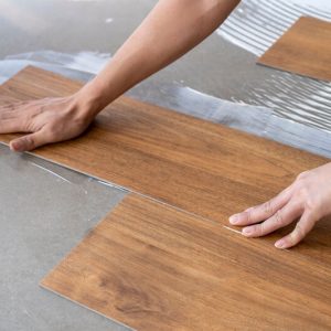 sàn nhựa vinyl dạng viên cho dự án