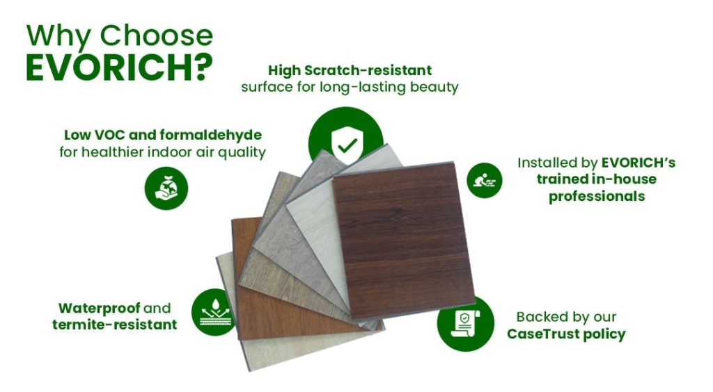 Phát thải VOC trong thông số kỹ thuật sàn vinyl
