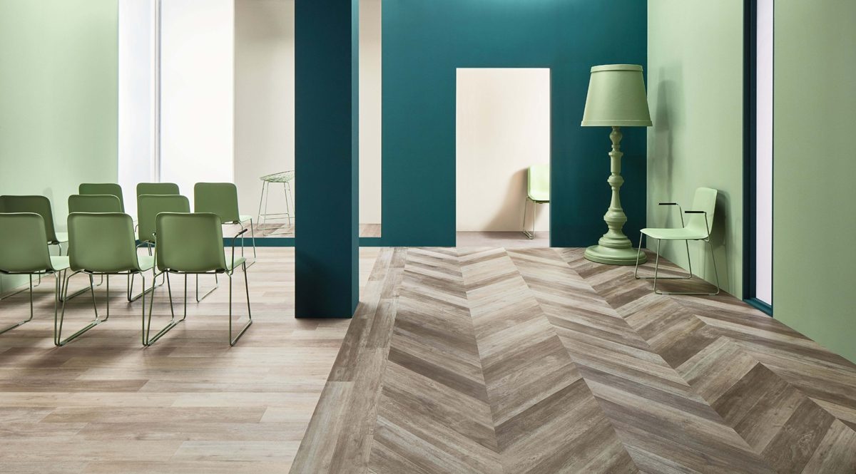 Linh hoạt trong việc biến đổi sàn vinyl bố trí các tấm sàn vinyl