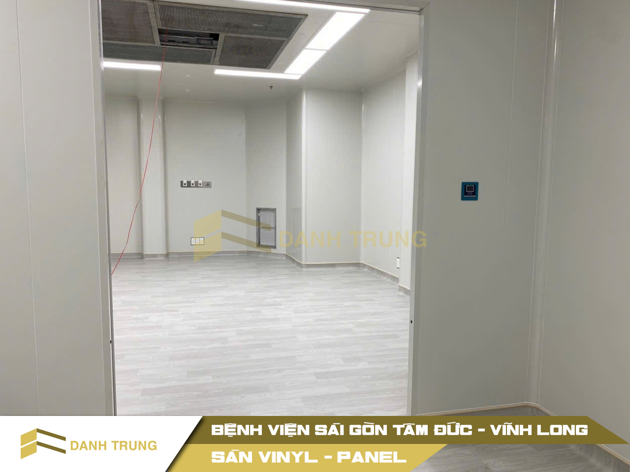 thi công vách panel cho bệnh viện răng hàm mặt Sài Gòn Tâm Đức Vĩnh Long