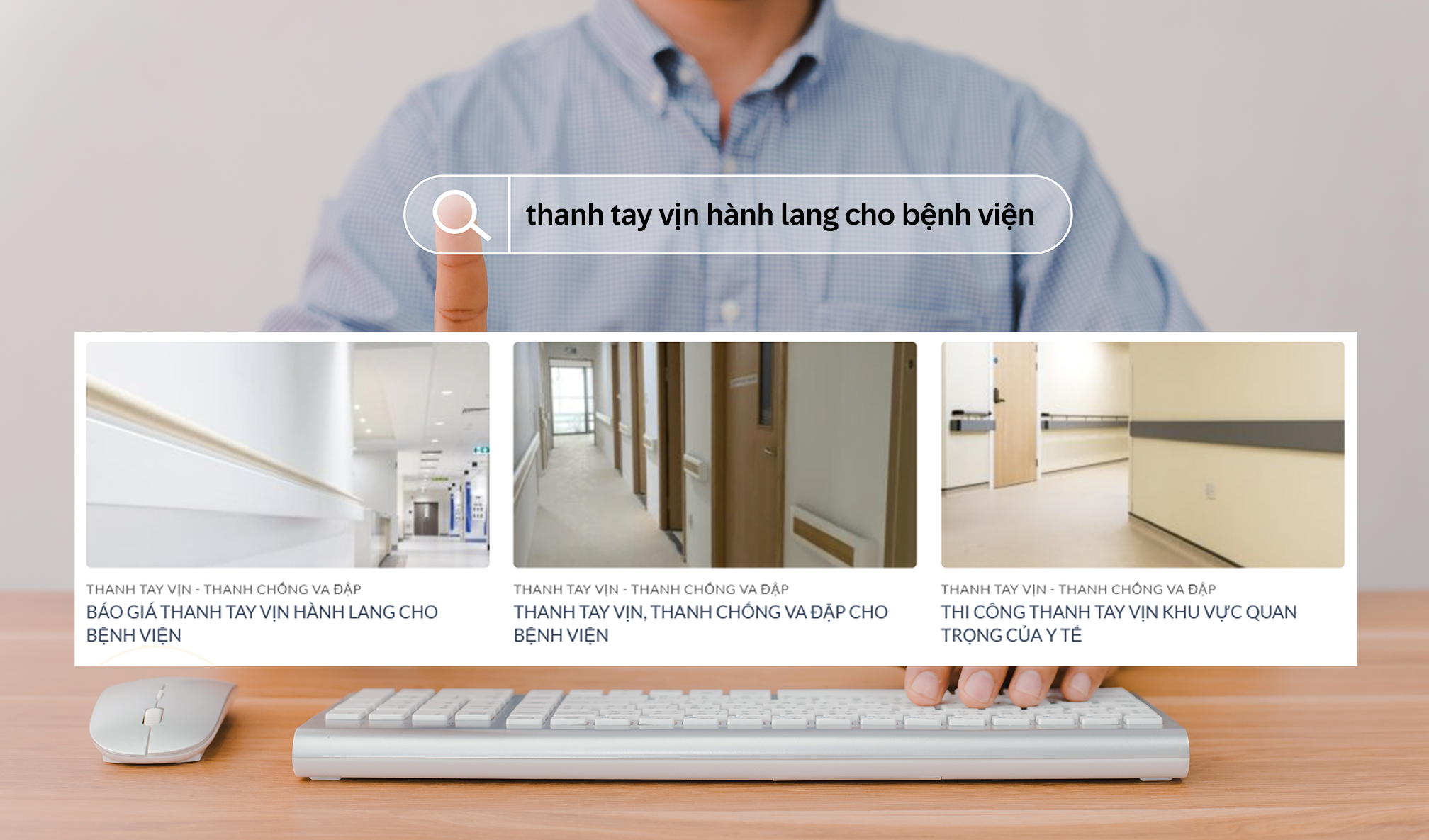 nhu cầu tìm kiếm thanh tay vịn cho dự án